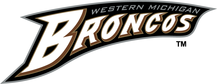 Western Michigan Broncos 1998-2016 Wordmark Logo v2 diy DTF decal sticker